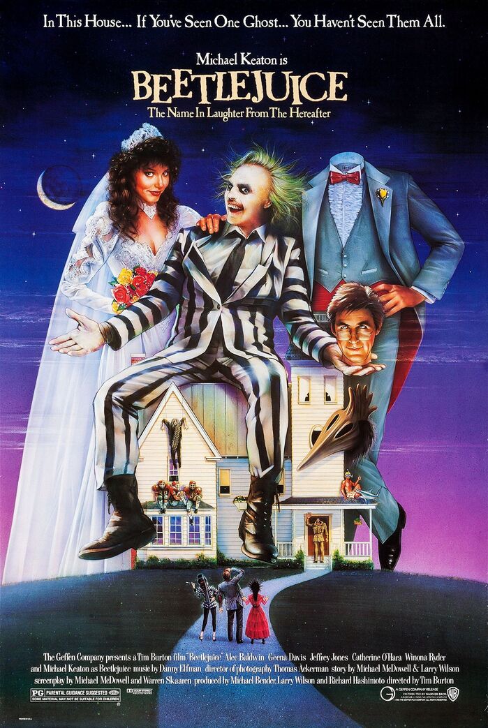 Beetlejuice movie poster