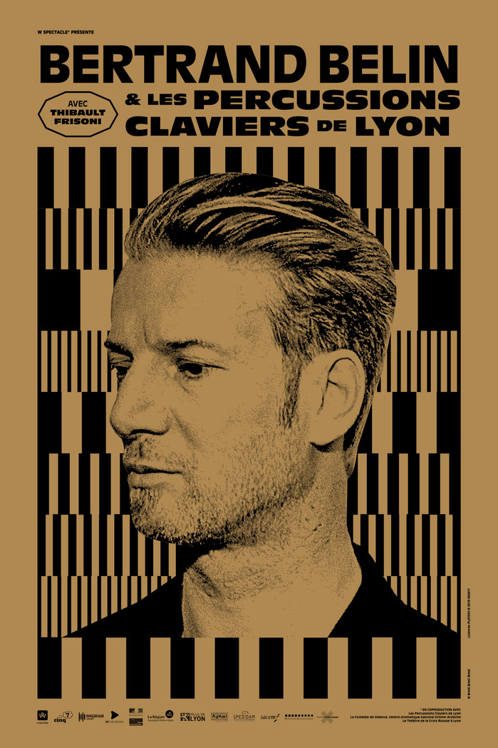 Bertrand Belin &amp; Les Percussions Claviers de Lyon poster 2