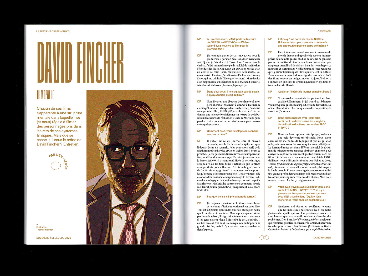 La Septième Obsession, issue 31, “David Fincher”