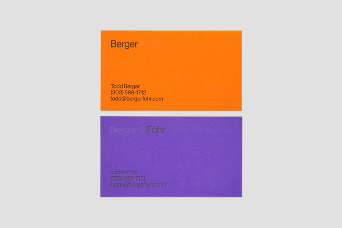Berger &amp; Föhr stationery 2