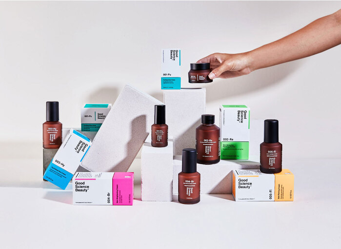 Good Science Beauty brand identity 1
