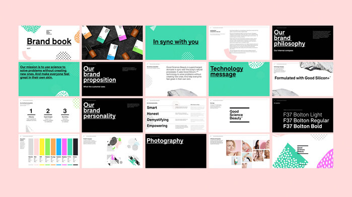 Good Science Beauty brand identity 6