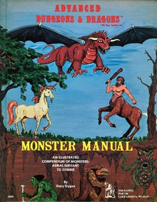 <cite>Advanced Dungeons and Dragons</cite>, first edition rulebooks