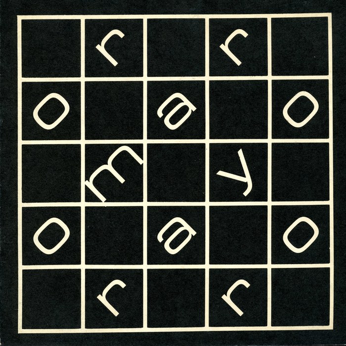  neretto largo (1962), caught in a grid.