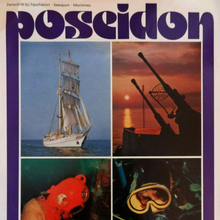 <cite>Poseidon</cite> magazine poster (1977) and covers (1978–1983)