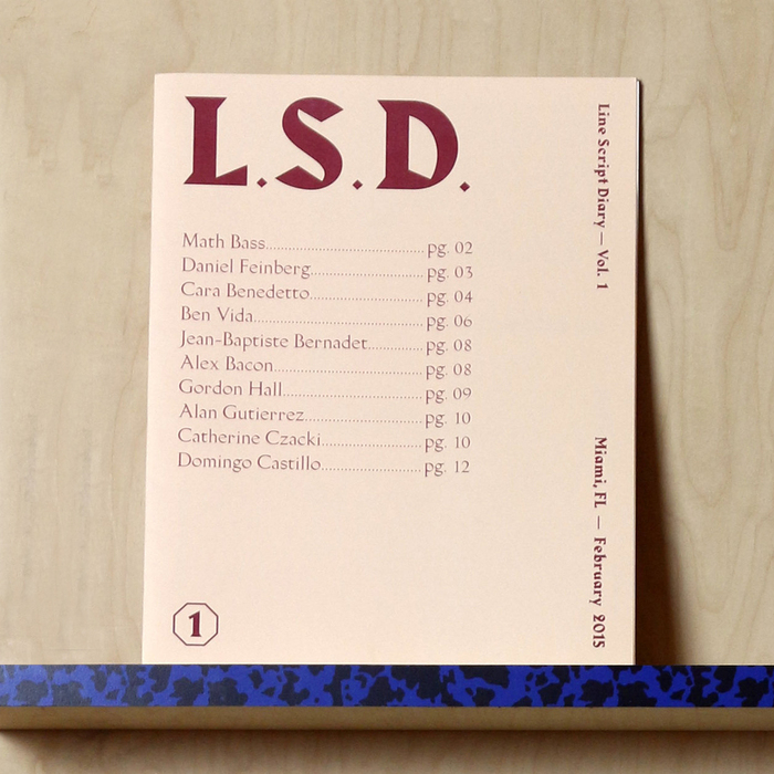 The Line Script Diary Journal, vol. 1–5 1