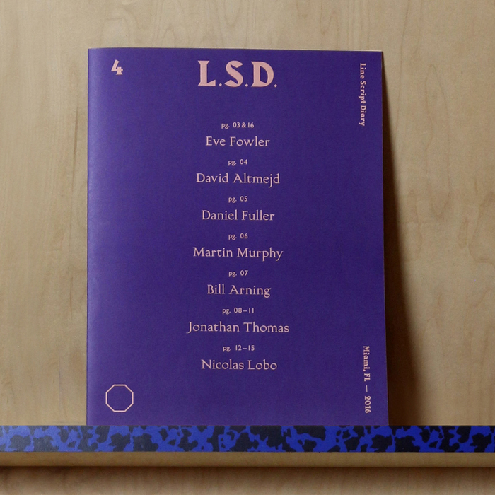 The Line Script Diary Journal, vol. 1–5 4