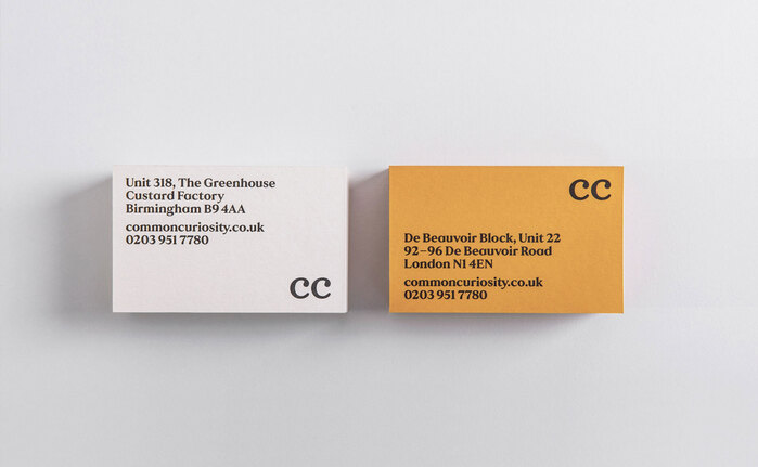 Common Curiosity studio identity 2