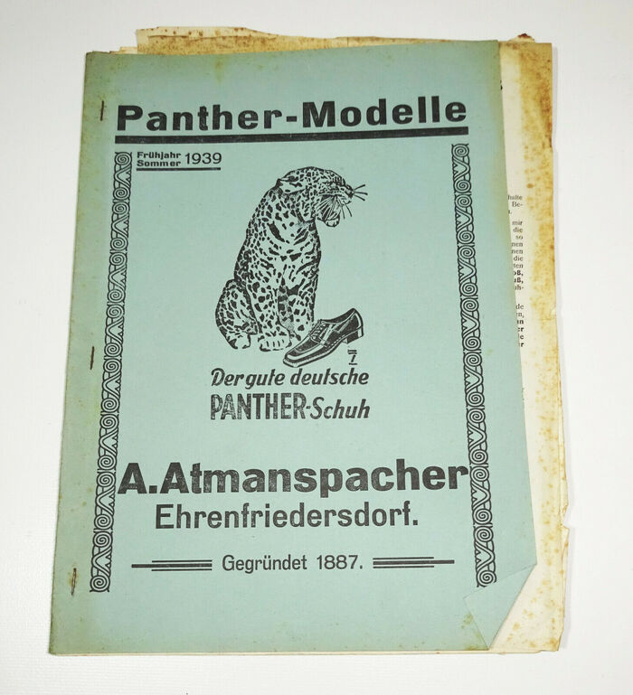 Panther-Modelle product catalog by A.&nbsp;Atmanspacher (1939) 1