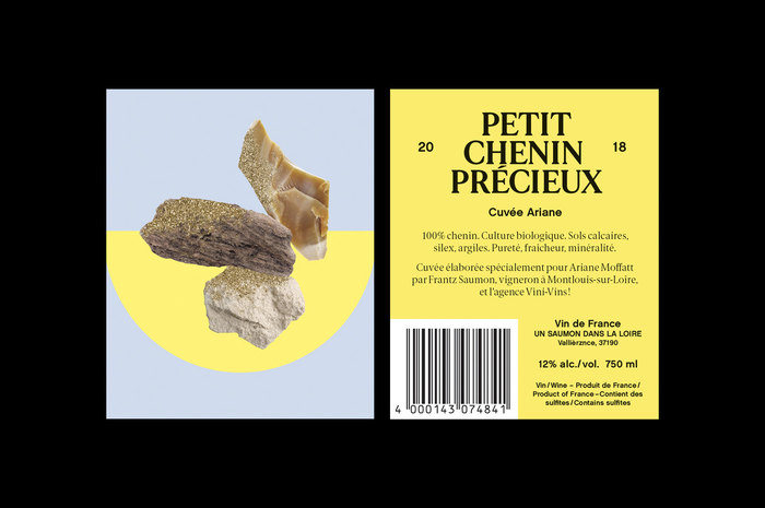 Petit Chenin Précieux wine label 3