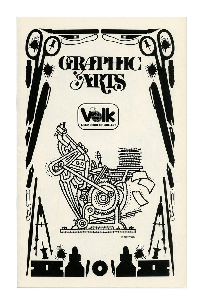 “Graphic Arts” (No. 331) ft. . Because nothing says Graphic Arts like overlapping swash caps.