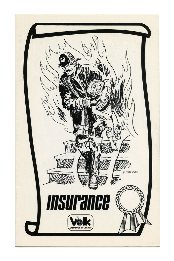 “Insurance” (No. 764) ft.  Bold Italic in lowercase, with an omitted i dot.