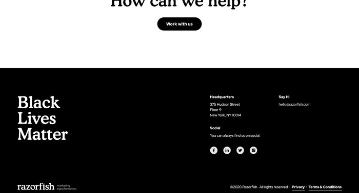 Razorfish identity and website 8