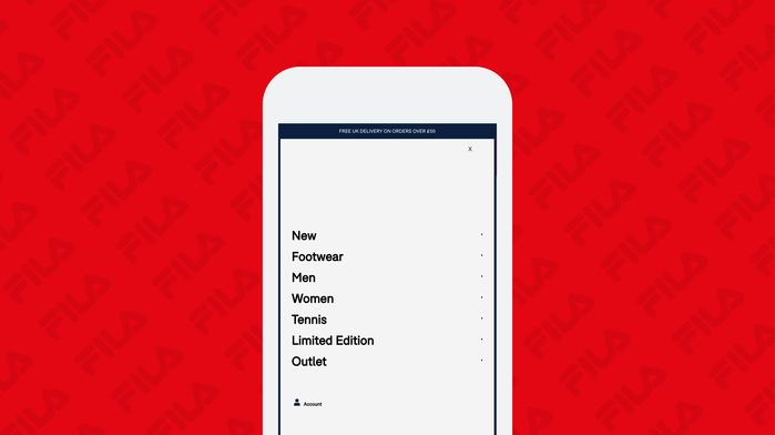 Fila UK website 3