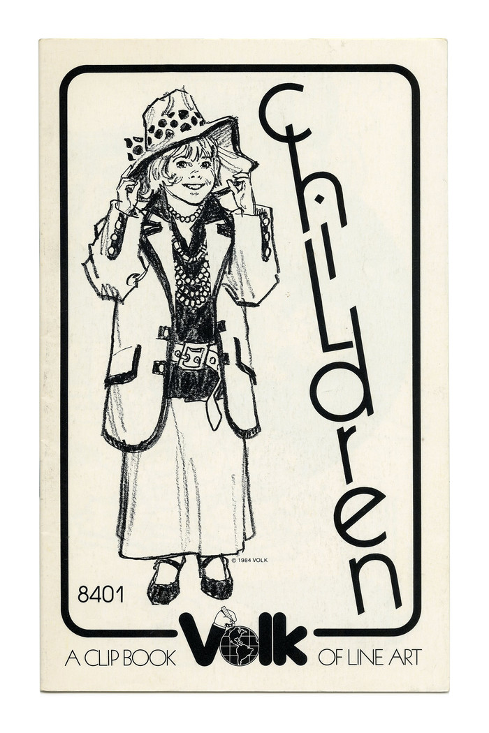 “Children” (No. 8401) ft. stacked and tilted lowercase letters from  Light, with a capital L for balance.