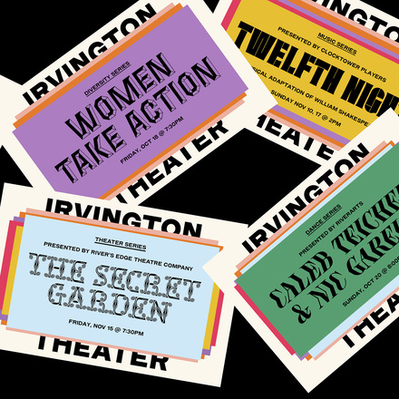Irvington Theater identity
