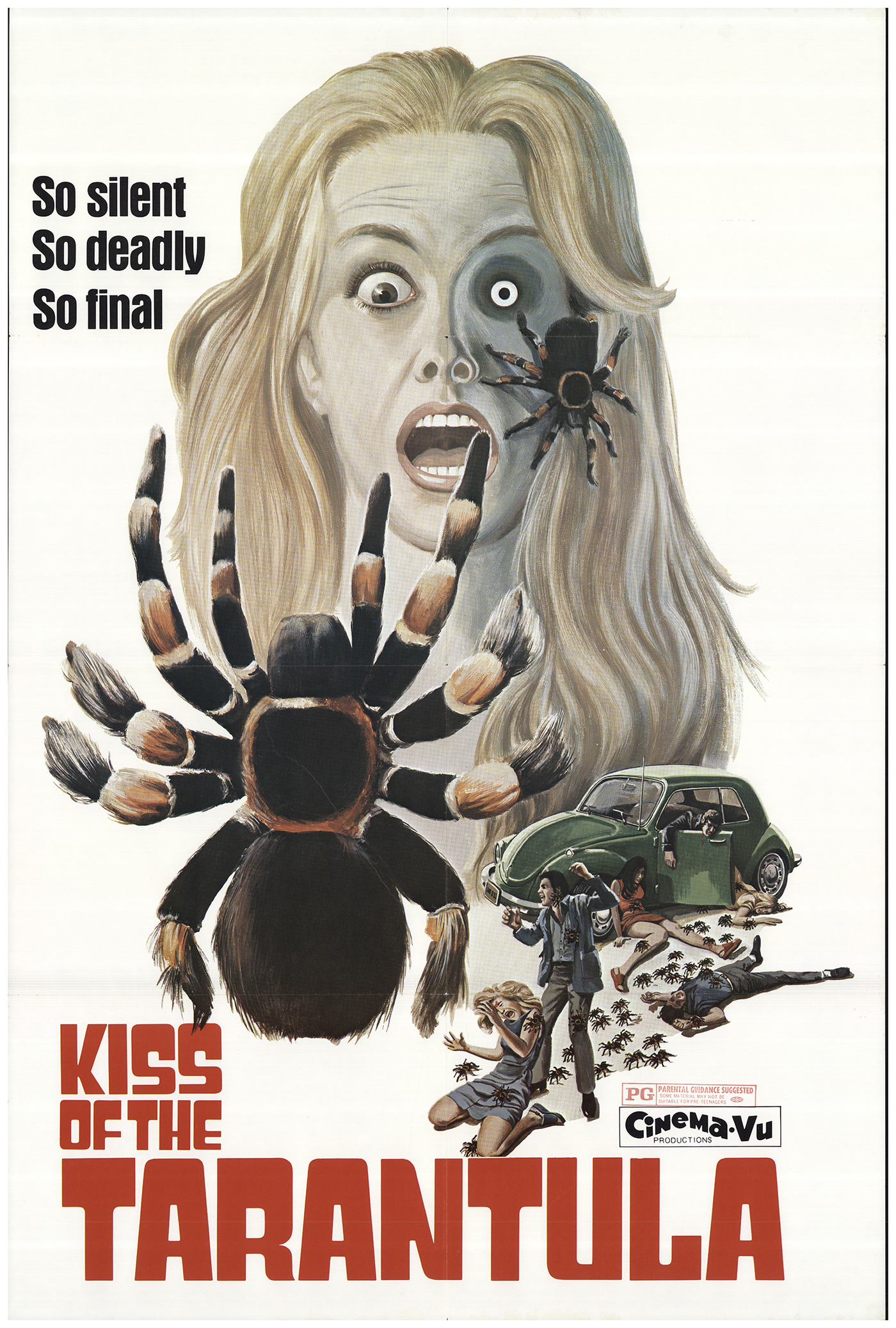 Kiss of the Tarantula movie poster Fonts In Use