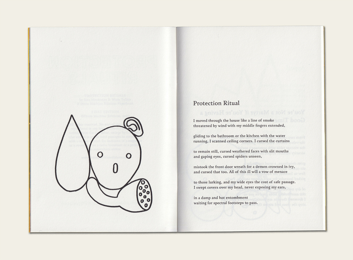 Protection Rituals by Rita Mookerjee &amp; Wade Tullier (Drum Machine Editions, 2020) 5