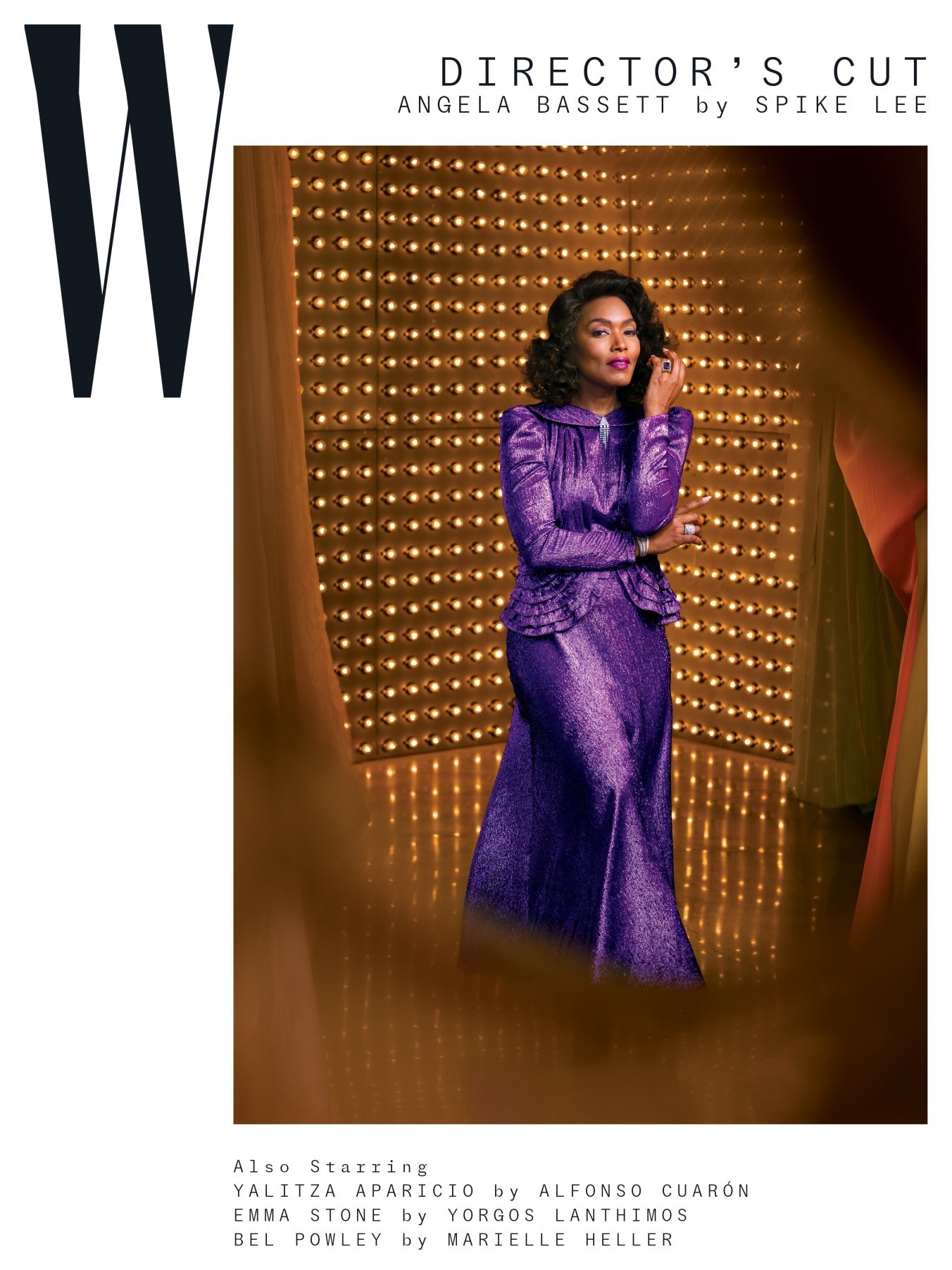 W magazine, March 2019, “Director’s Cut” - Fonts In Use