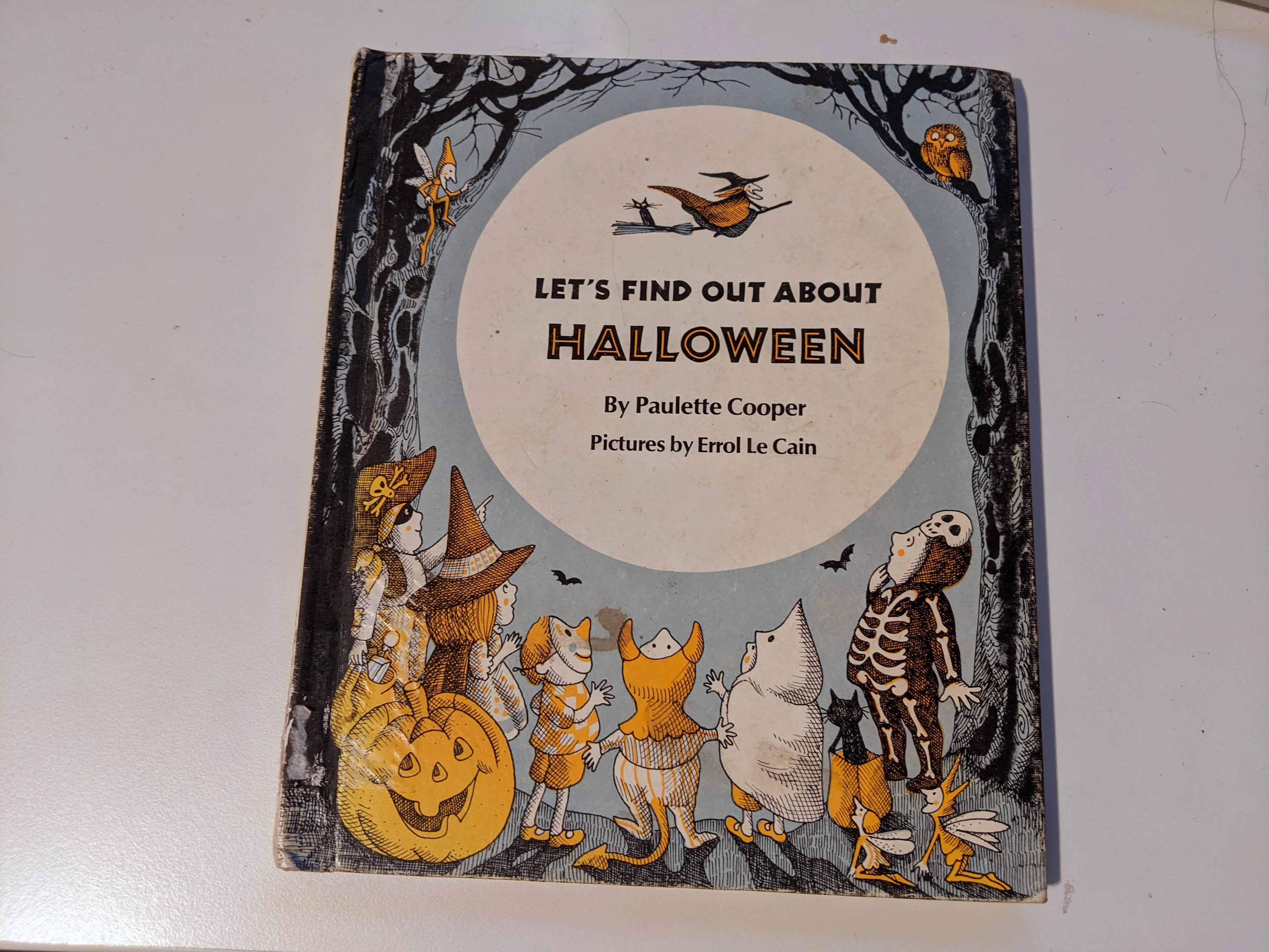 Let’s Find Out About Halloween by Paulette Cooper - Fonts In Use