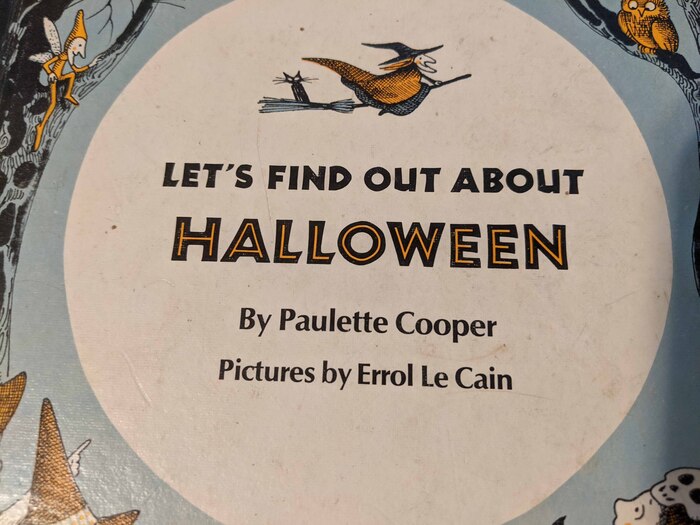 Let’s Find Out About Halloween by Paulette Cooper 2