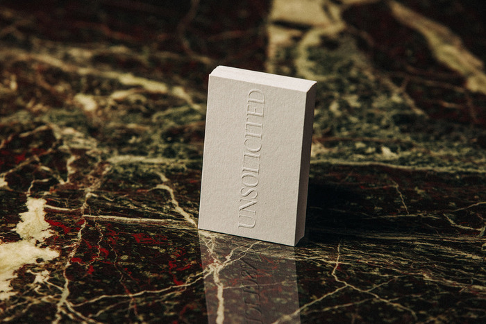 Unsolicited visual identity 4
