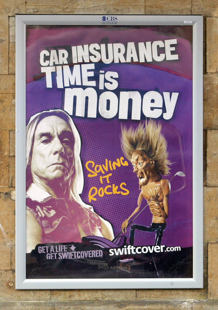 Swiftcover Iggy Pop ad campaign 2