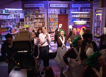 <cite>Saturday Night Live – </cite>“Bodega Bathroom” sketch