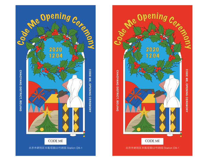 Opening Ceremony poster for Code Me 1