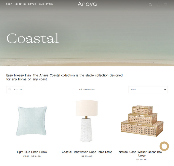Detail from the online shop, featuring GT Alpina Fine Extended Thin for the title, Charlevoix for text, and Pitch Sans Medium for navigation and prices.