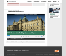 Bundesverwaltungsgericht website