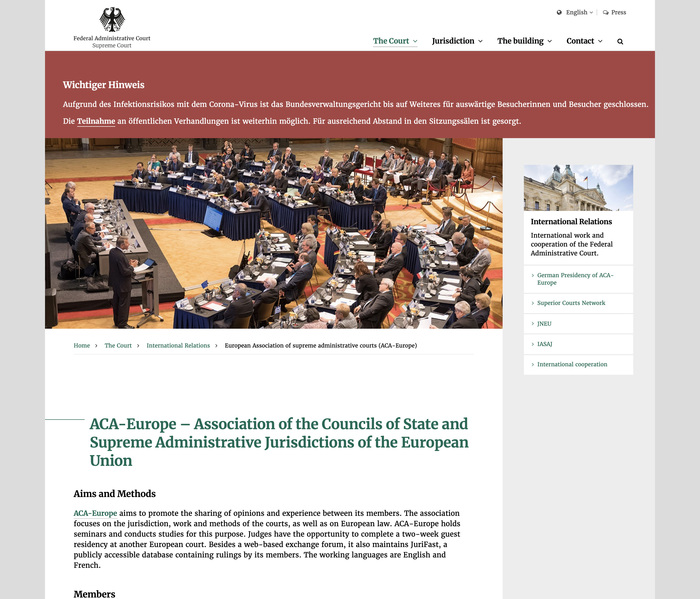 Bundesverwaltungsgericht website 2