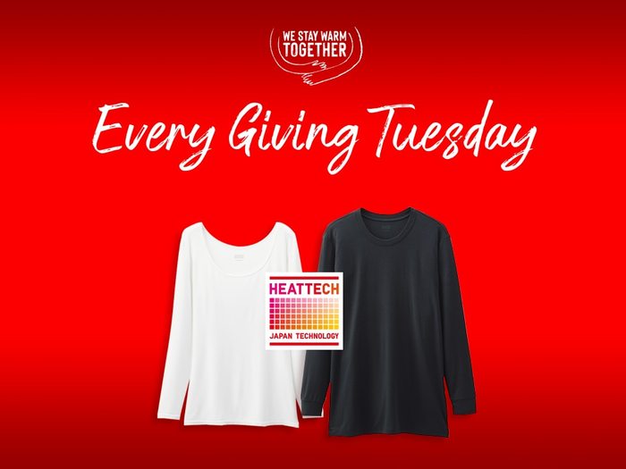 “Every Giving Tuesday” campaign by Uniclo 3