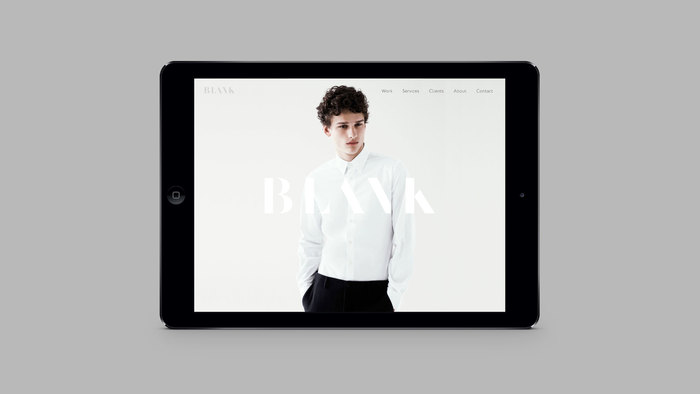 Blank Digital brand identity 6