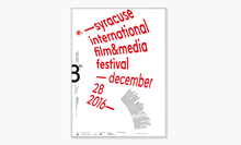 Syracuse International Film &amp; Media Festival 2016 poster