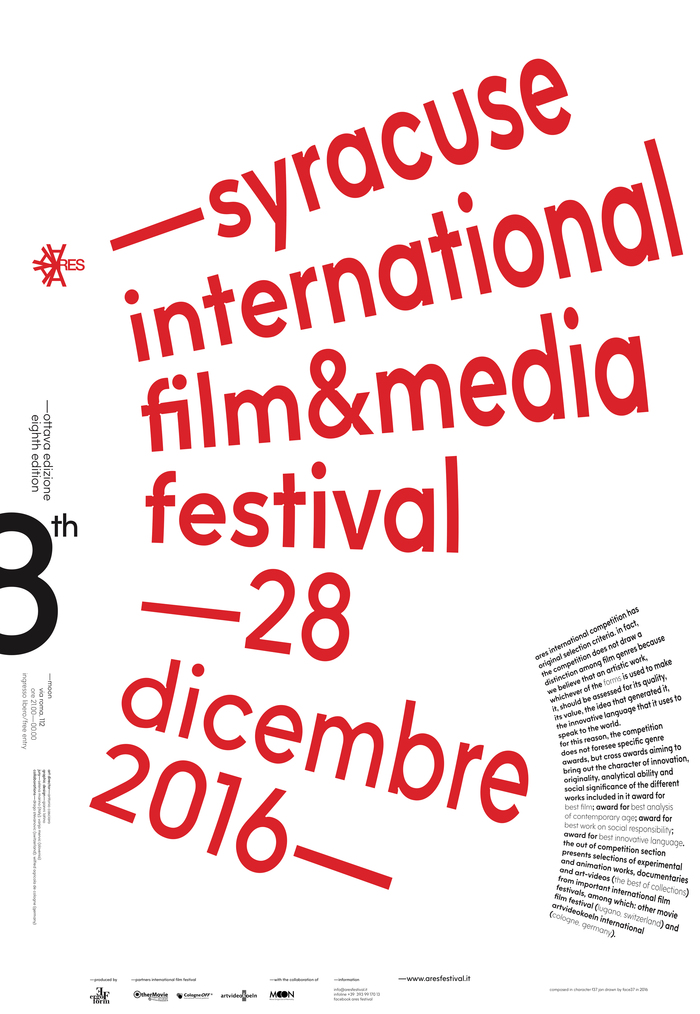 Syracuse International Film &amp; Media Festival 2016 poster 1