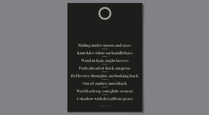 “Riding under moon and stars” poster 1