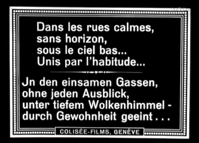 La souriante Madame Beudet (1923) film titles and poster 20