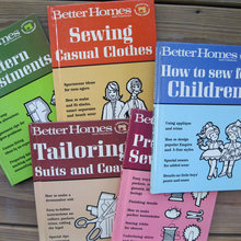 Better Homes and Gardens Creative Sewing Library book covers