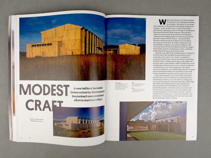 Architecture Australia, March 2012 Redesign 4