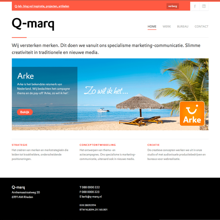 Q-marq website 1