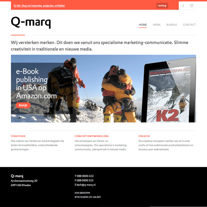 Q-marq website 3