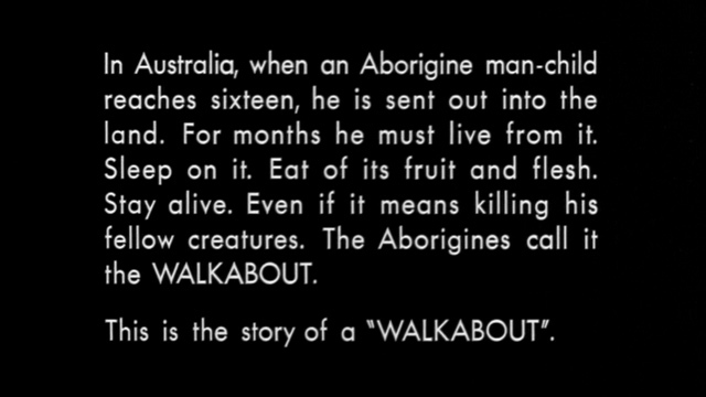 Walkabout movie titles 1