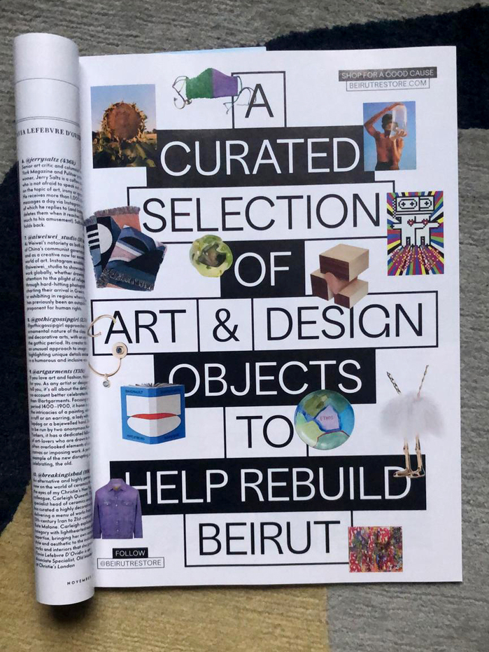 Advert published in Vanity Fair.