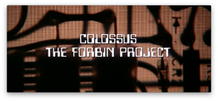Colossus: The Forbin Project (1970) titles 1