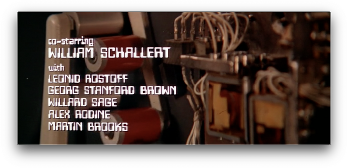 Colossus: The Forbin Project (1970) titles 6
