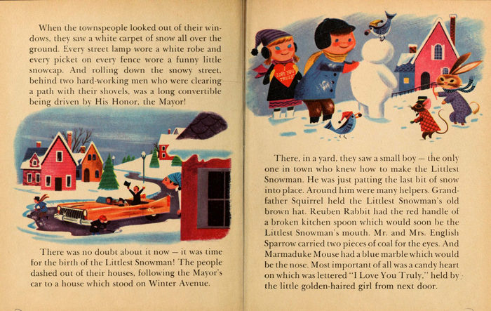 Spread from the book’s interior, with text set in .