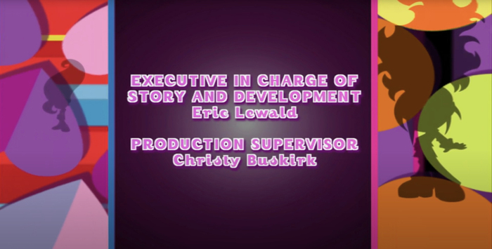 Still from the end credits of the Trolls TV programme