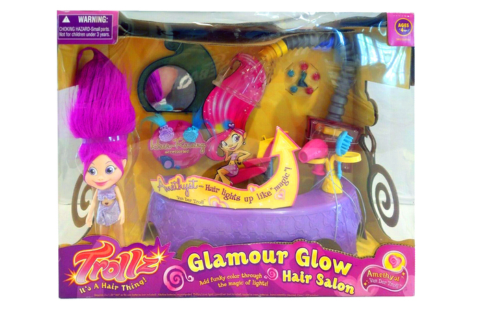 A range of Trollz merchandise was produced — including dolls, play sets, and books