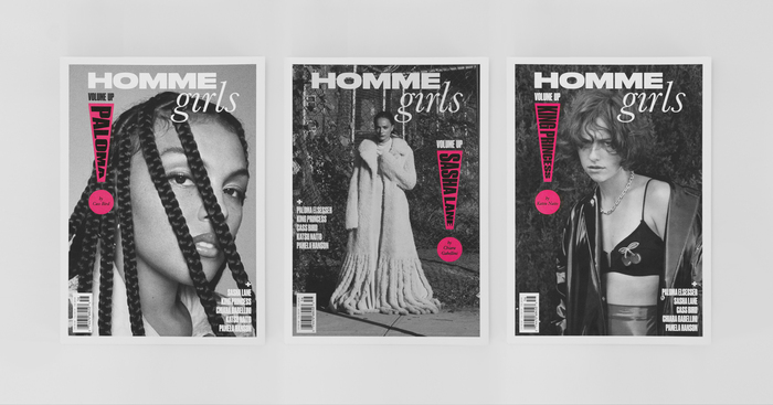 Hommegirls magazine, Fall 2020 “Volume Up” 2
